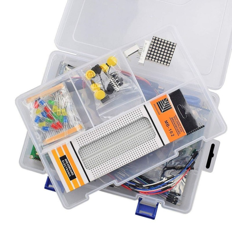 Великий набір Arduino Upgraded Learning Kit у кейсі