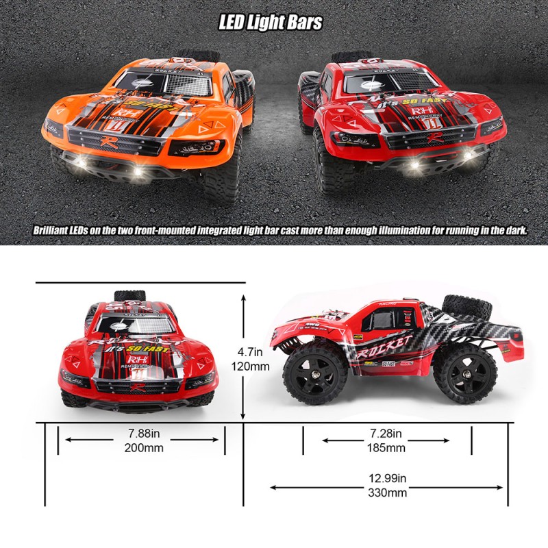 Р/у модель Remo Hobby ROCKET 4WD RTR 1:16 RH1625 безколекторна