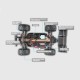 Р/у модель Remo Hobby S-EVOR 4WD RTR 1:16 RH1665 безколекторна
