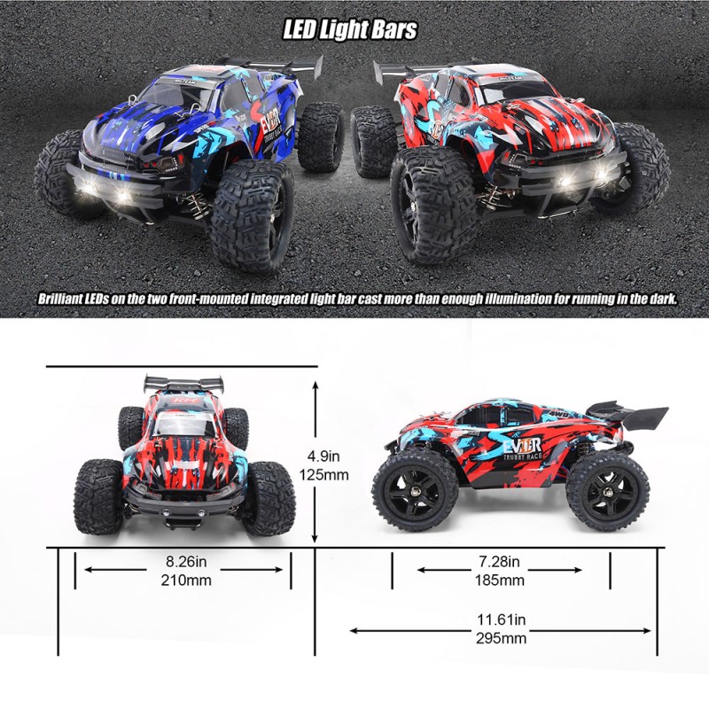 Р/у модель Remo Hobby S-EVOR 4WD RTR 1:16 RH1665 безколекторна