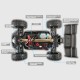 Р/у модель Remo Hobby DINGO 4WD RTR 1:16 RH1655 безколекторна