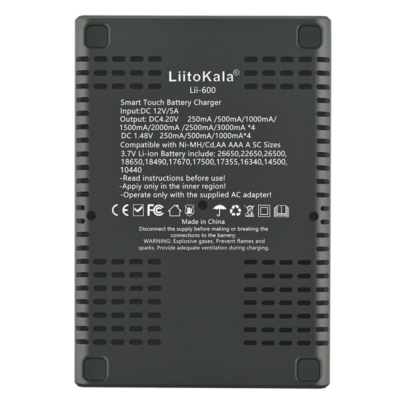Зарядное устройство LiitoKala lii-600