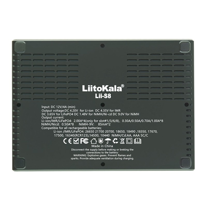 Зарядное устройство LiitoKala lii-S8
