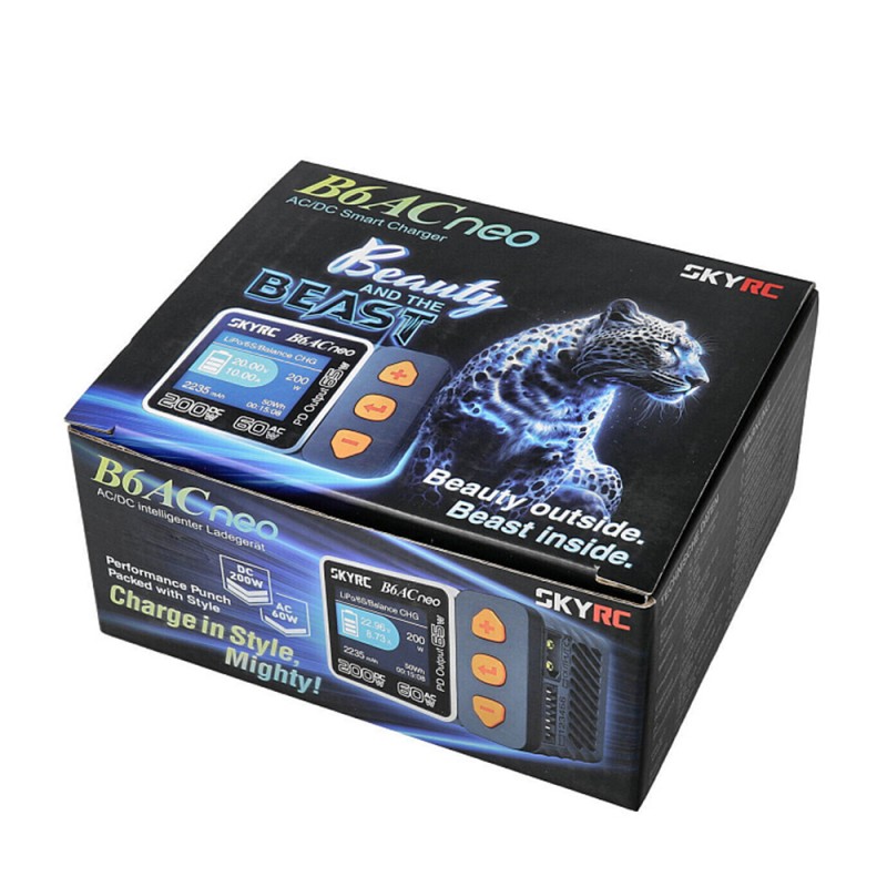Зарядний пристрій SkyRC B6ACneo 200W 10A 1-6S
