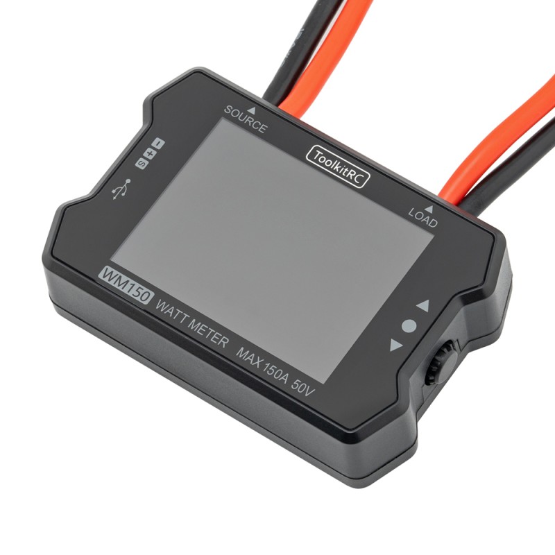 Вимірювач потужності ToolkitRC WM150 150A 50V
