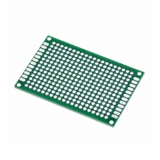 Одностороння макетна плата 4x6cm зелена