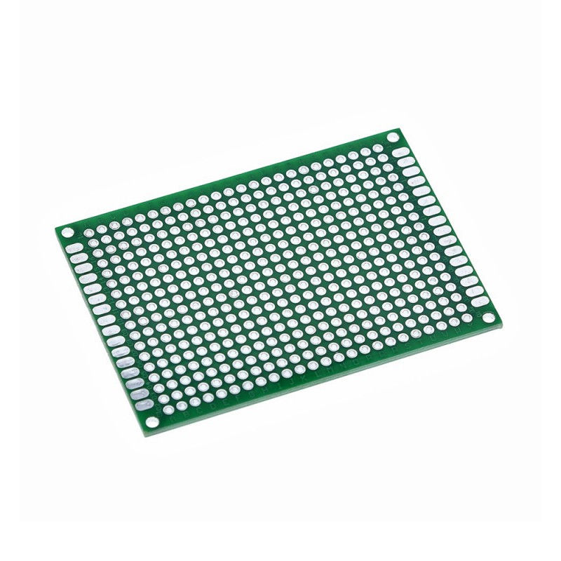 Односторонняя макетная плата 5x7cm зеленая
