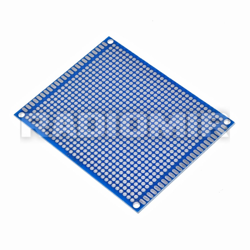 Двостороння макетна плата 7x9cm синя