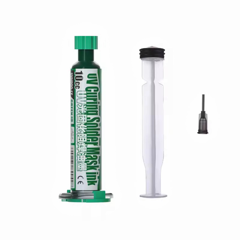 Паяльная маска MECHANIC UVH900-LY зеленая 10cc