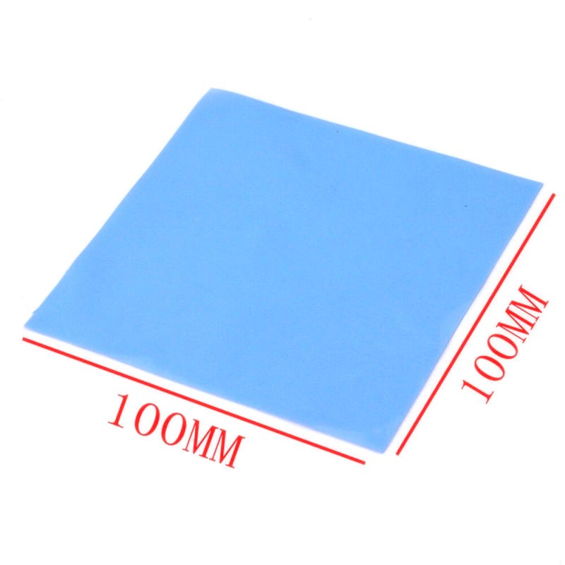 Термопрокладка силіконова >4.0W/m-K, лист 1шт 100X100X2,0мм