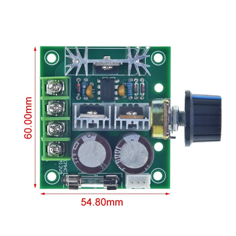 PWM-регулятор DC 12-40V 10A 400W