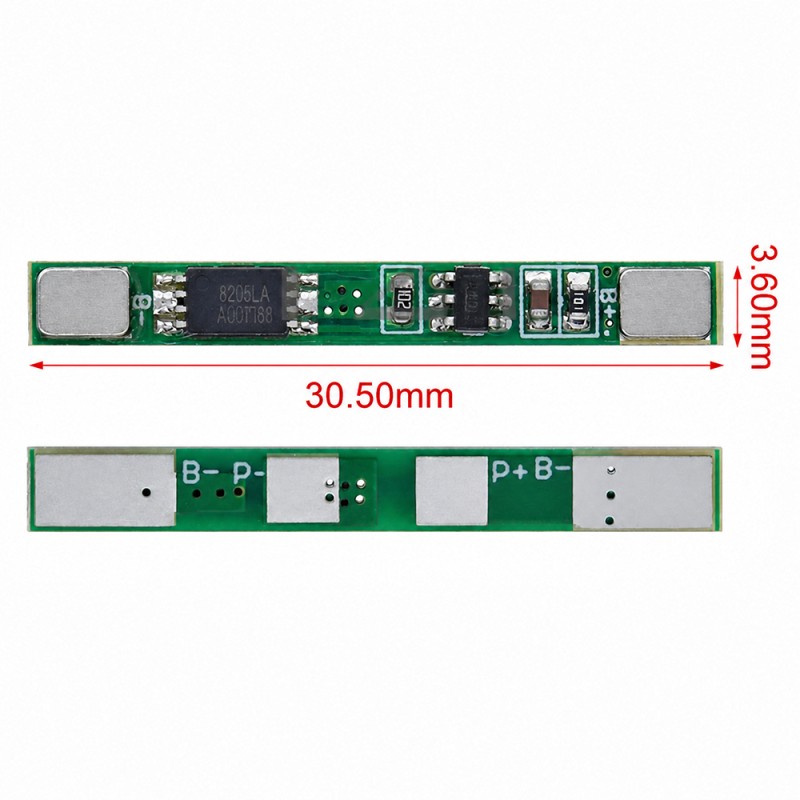 BMS контролер 1S 3A для Li-Ion акумуляторів