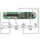 BMS контроллер 5S 15A для Li-Ion аккумуляторов, HX-5S-15A