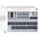 BMS контроллер 5S 100A для Li-Ion аккумуляторов с балансировкой