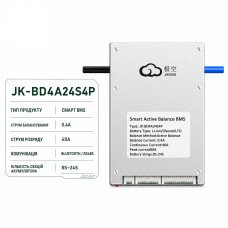 JIKONG Smart BMS 7S-24S 40A с активным балансиром 0.4A BD4A24S4P