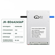 JIKONG Smart BMS 7S-24S 60A с активным балансиром 0.6A BD6A24S6P