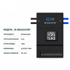 JIKONG Smart BMS 7S-24S 100A с активным балансиром 0.6A BD6A24S10P