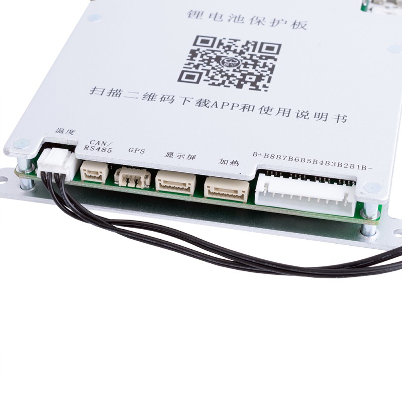 JIKONG Smart BMS 3S-8S 200A з активним балансиром 1A B1A8S20P