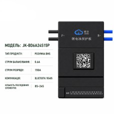 JIKONG Smart BMS 7S-24S 150A с активным балансиром 0.6A BD6A24S15P