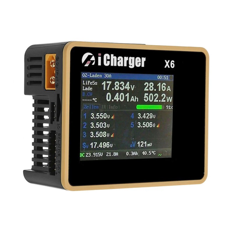 Зарядное устройство iCharger X6 800W 30A