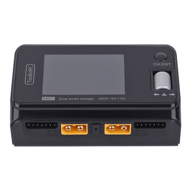 Зарядний пристрій ToolkitRC M6D 500W 15A 1-6S
