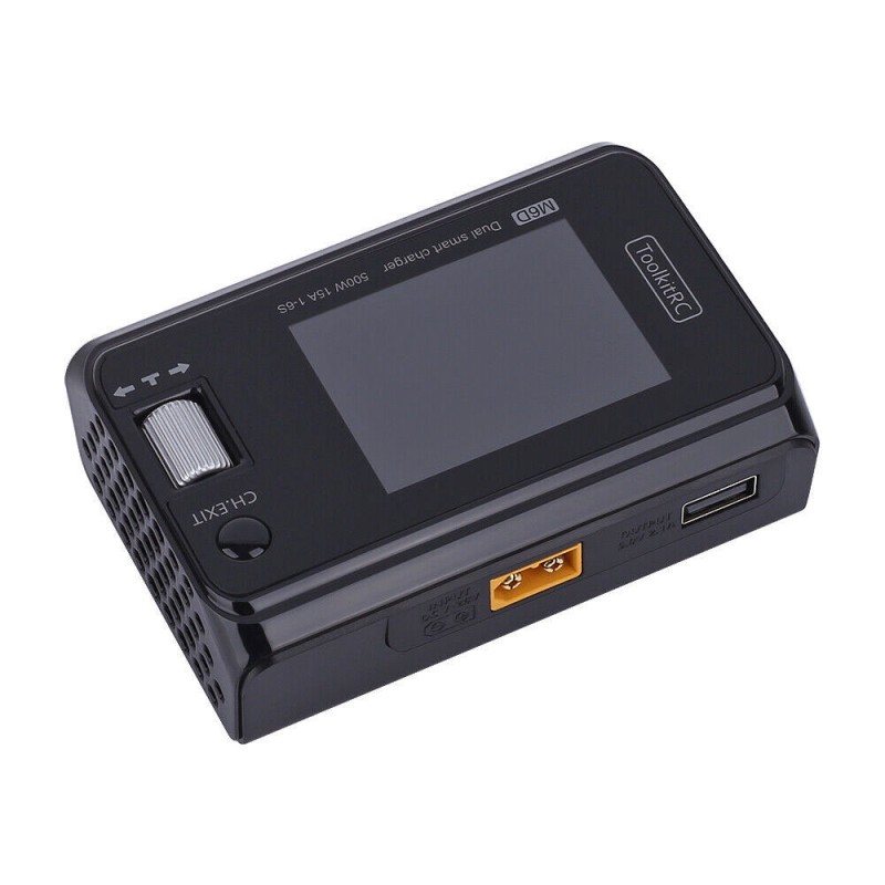 Зарядний пристрій ToolkitRC M6D 500W 15A 1-6S