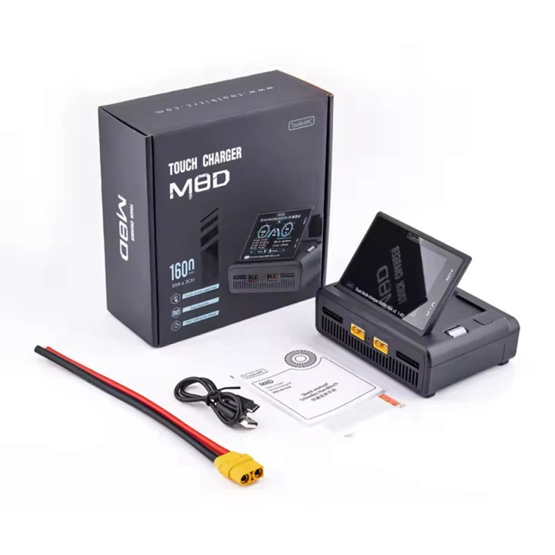 Зарядное устройство ToolkitRC M8D 1600W 30A 1-8S