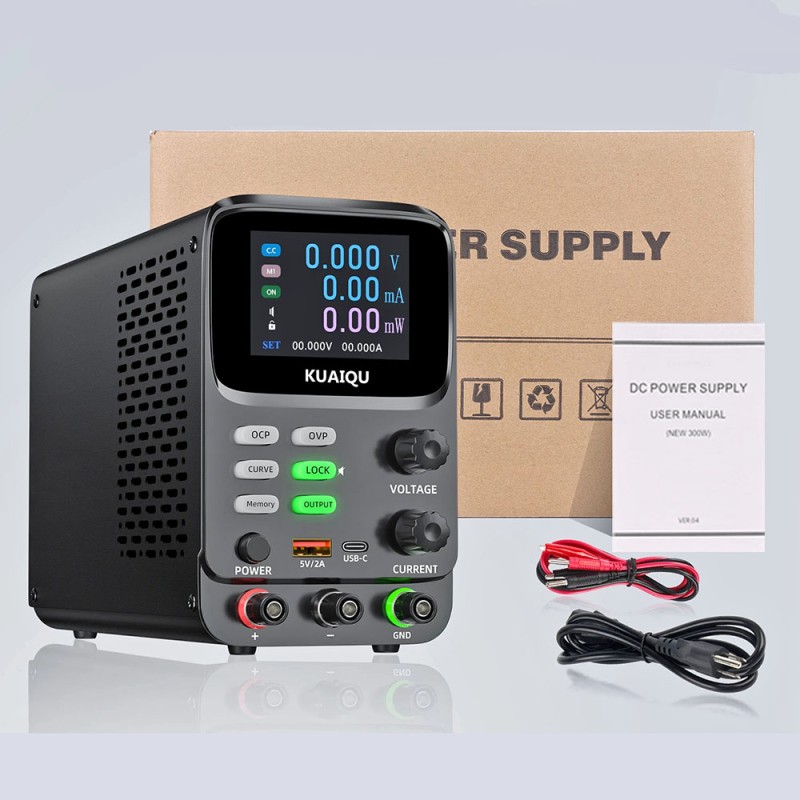 Імпульсний лабораторний блок живлення KUAIQU SPPS-K3010 30V 10A