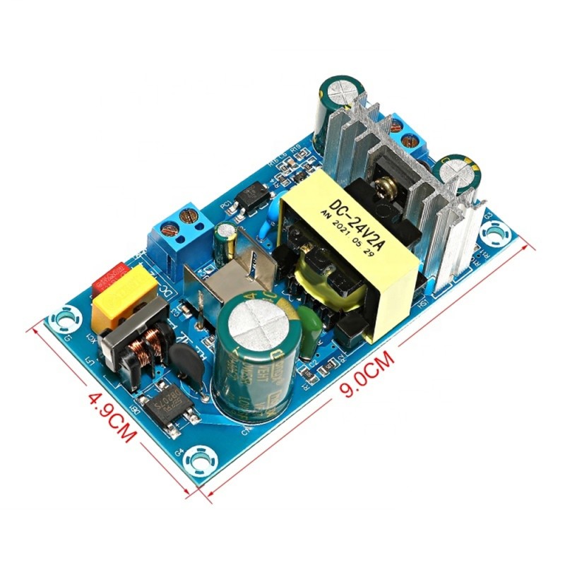 AC-DC імпульсний блок живлення 24V 2A 48W безкорпусний
