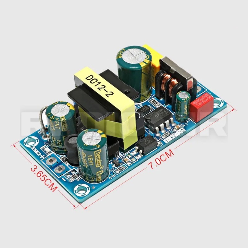 AC-DC імпульсний блок живлення 12V 2A 24W безкорпусний