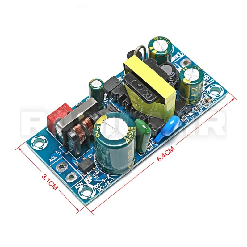 AC-DC імпульсний блок живлення 5V 2A 10W безкорпусний