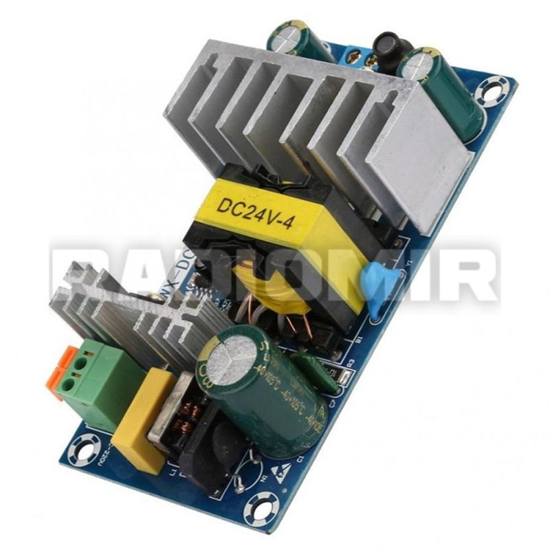 AC-DC імпульсний блок живлення 24V 4A 100W безкорпусний
