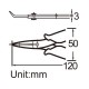 Плоскогубці Pro`sKit PM-396I