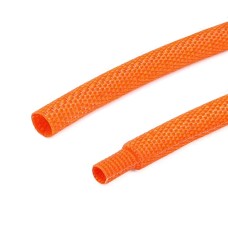 Термозбіжне обплетення для кабелю 10 мм, помаранчеве