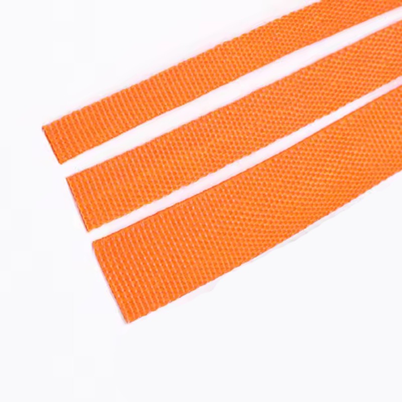 Термозбіжне обплетення для кабелю 10 мм, помаранчеве