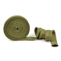 Еластичне поліамідне кабельне обплетення 8 мм, зелене