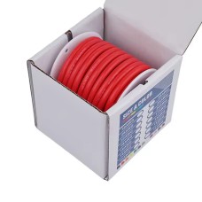 Провод 24AWG 50м в силиконовой изоляции, красный