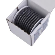 Провод 24AWG 50м в силиконовой изоляции, черный