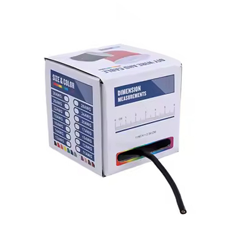 Провід 28AWG 50м в силіконовій ізоляції, чорний