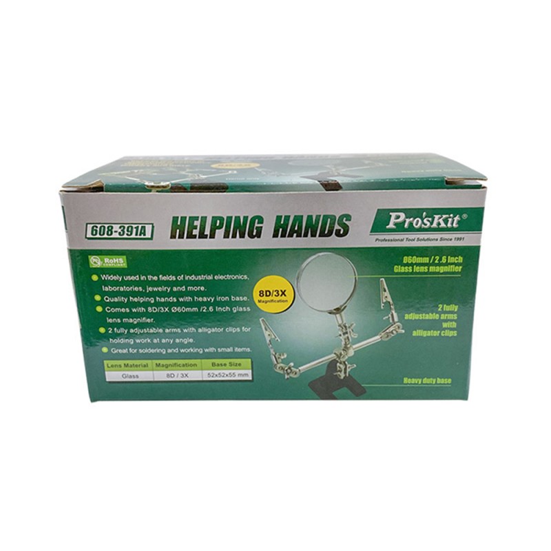 Тримач з лінзою Pro`sKit 608-391A