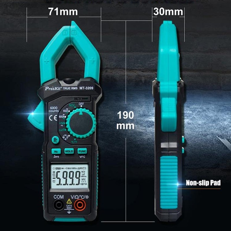 Струмові кліщі Pro`sKit MT-3209
