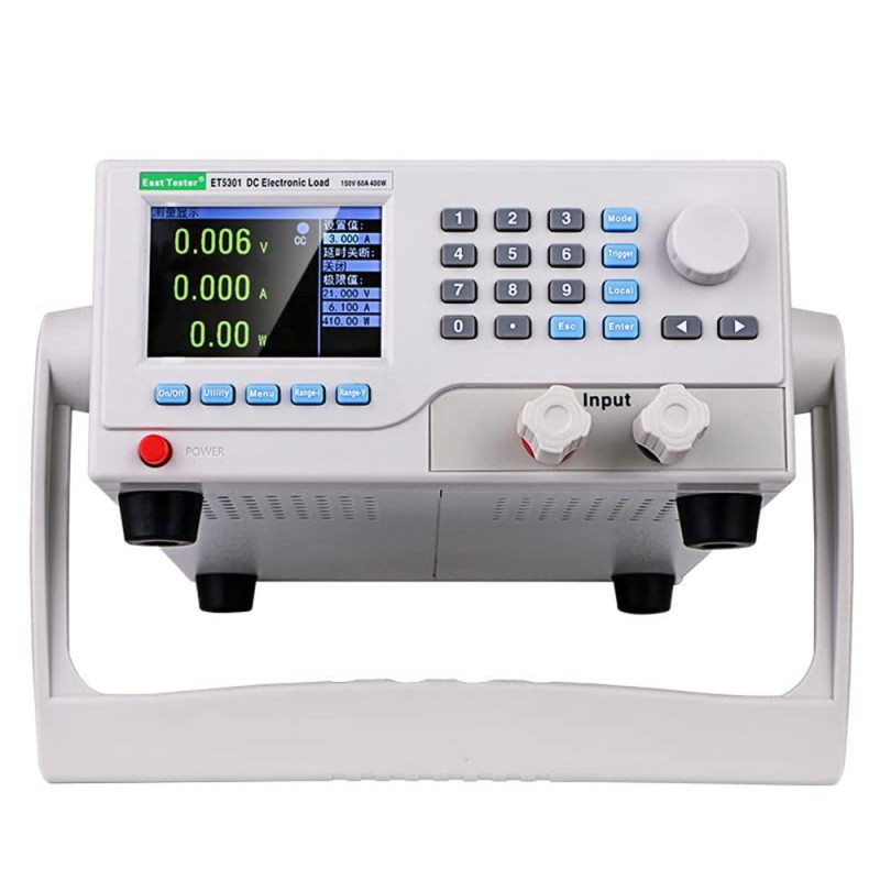 Цифрове електронне навантаження East Tester ET5301 1CH 150V 60A 400W