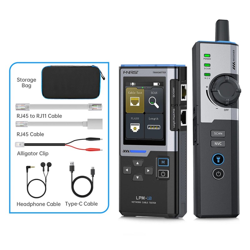 Багатофункціональний кабельний трекер FNIRSI LPM-10A