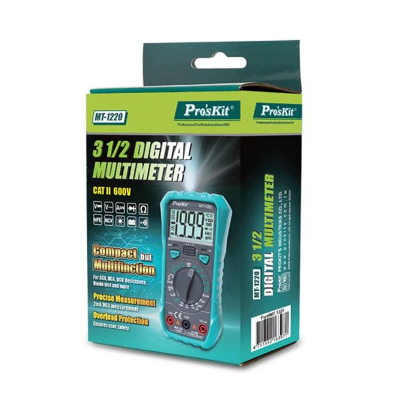 Цифровий мультиметр Pro`sKit MT-1220