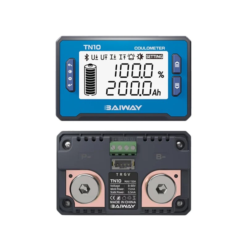 Кулометр BAIWAY TN10 DC 8-80V 0-100A