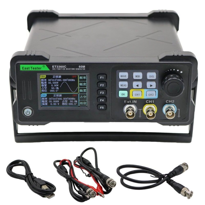 DDS генератор сигналов East Tester ET3360C 2CH 60MHz
